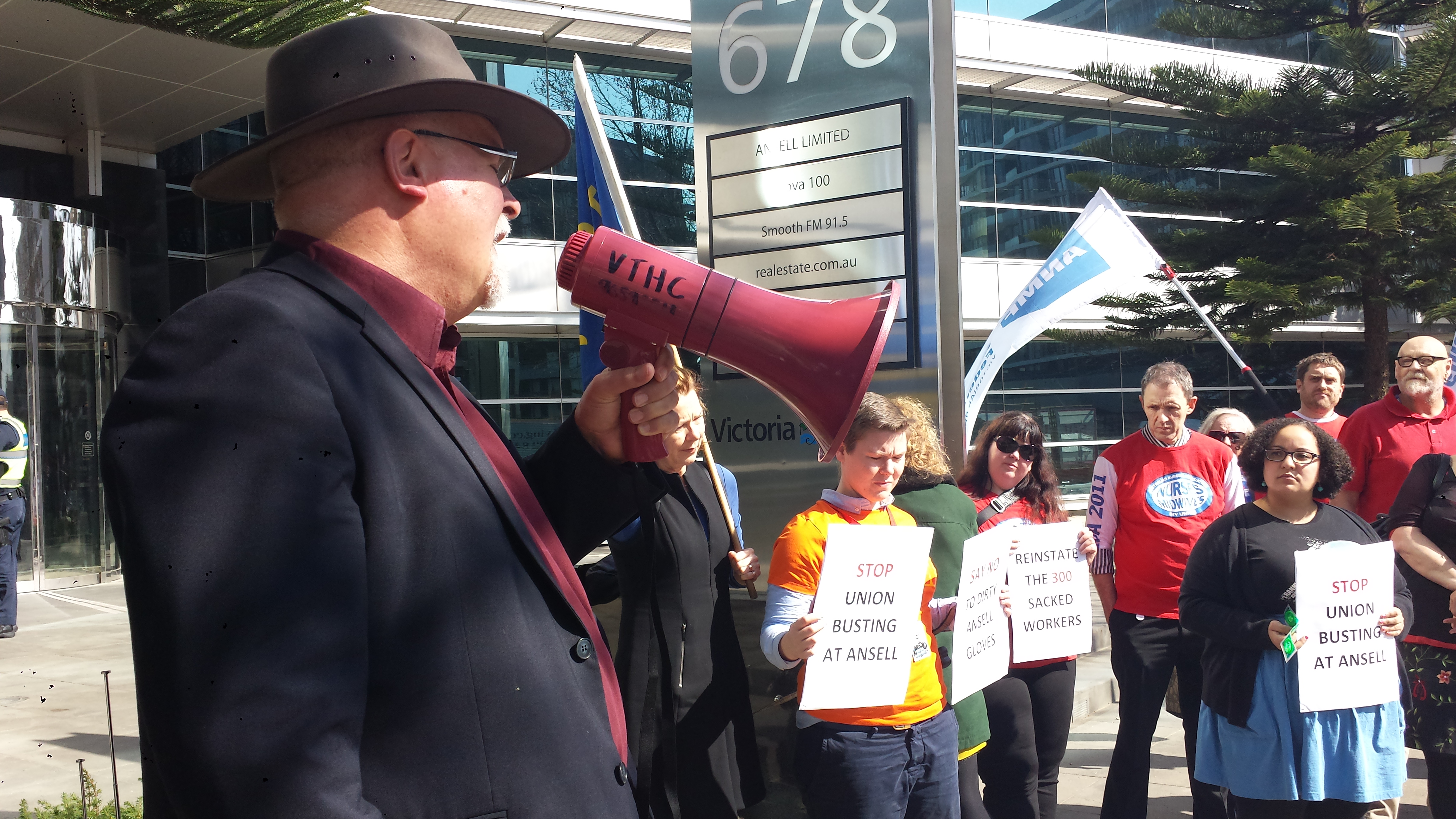 AMWU National President Andrew Dettmer