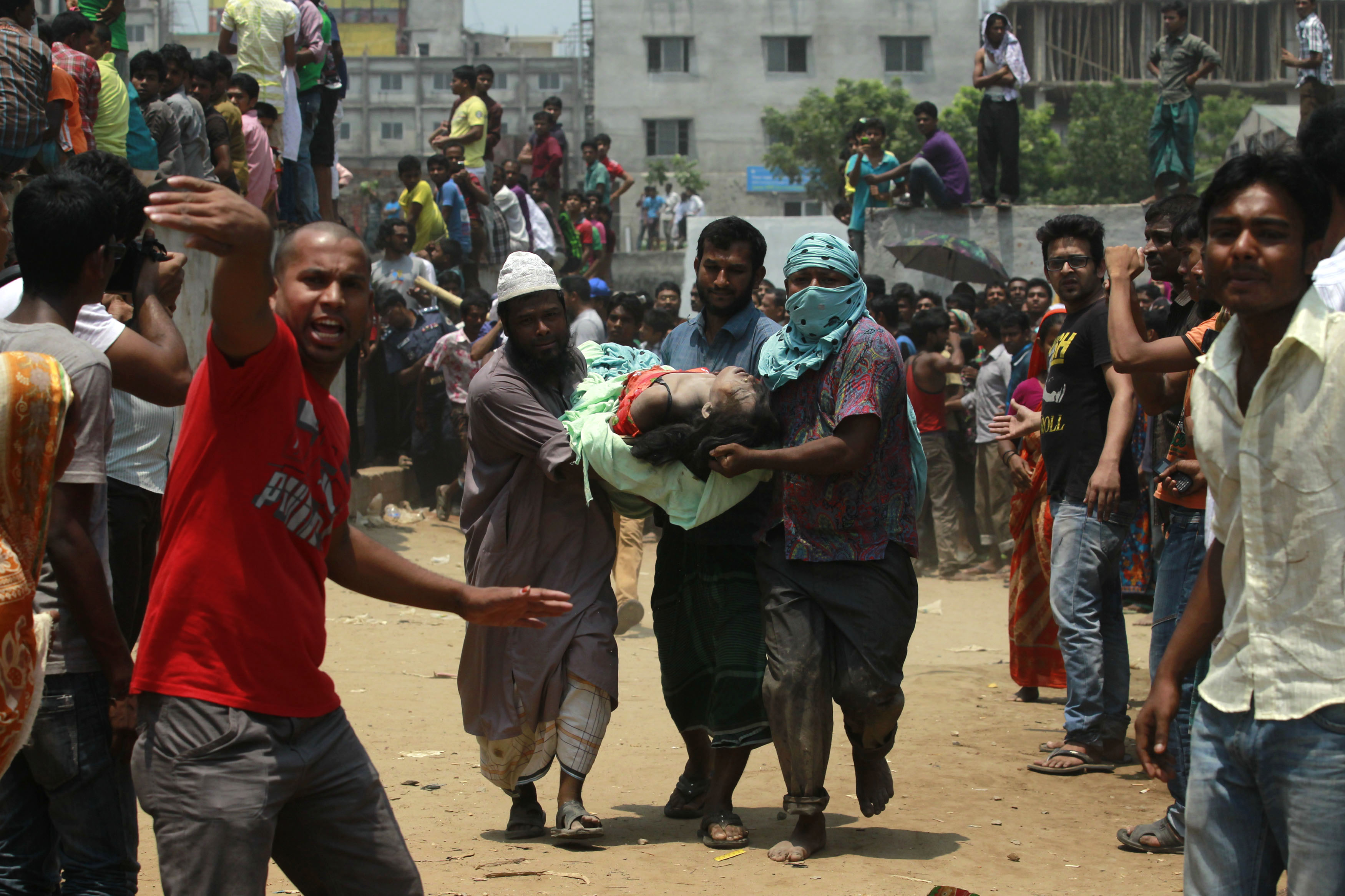 Horrific building collapse in Savar, Bangladesh