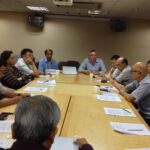Членские организации IndustriALL в Сингапуре во время встречи приветствуют открытие нового офиса 
