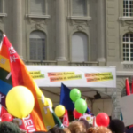 Митинг в Берне против дискриминации 