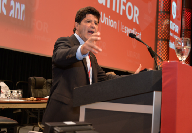 Джерри Диас, новый президент Unifor 