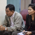 Maung Maung, Presidente de la Confederación de Sindicatos de Myanmar (CTUM); quien pasó 24 años en el exilio antes de volver a Myanmar en 2012, junto con 