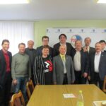 Совместная миссия МКП-IndustriALL в Беларуси и белорусские членские организации, апрель 2018 года.