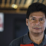 Epifanio García Carrillo, secretario de trabajo y conflictos del Sindicato Único de Trabajadores de Calzado Sandak (SUTCS), México