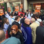 Manifestation devant Ernest Jones
