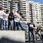Union activists in Geneva enact drawing precarious workers into unions