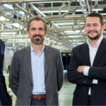 Aleix González, Félix Poza e Indalecio Pérez del Departamento de Responsabilidad Social Corporativa en Inditex