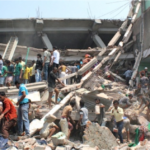 The Rana Plaza collapsed on 24 April 2013